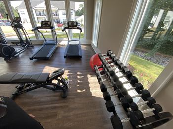 Fully-equipped fitness center